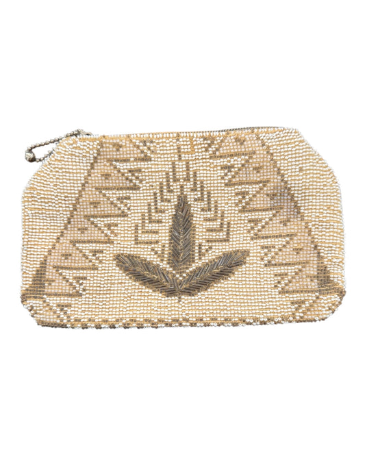Vintage Handmade Beaded Coin Purse