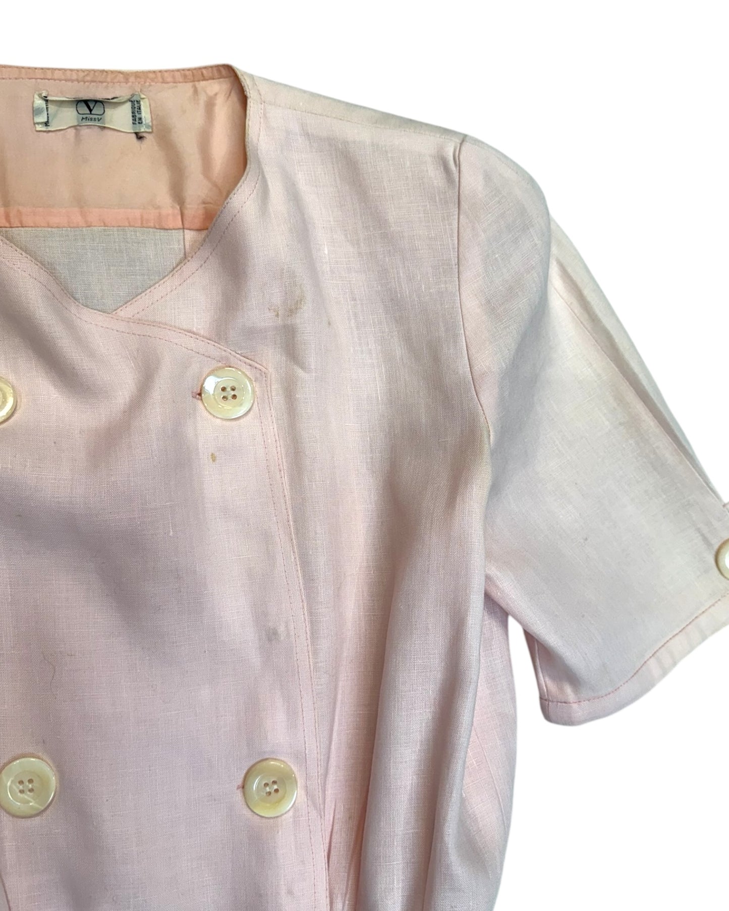 Vintage Valentino Pink Mini Dress