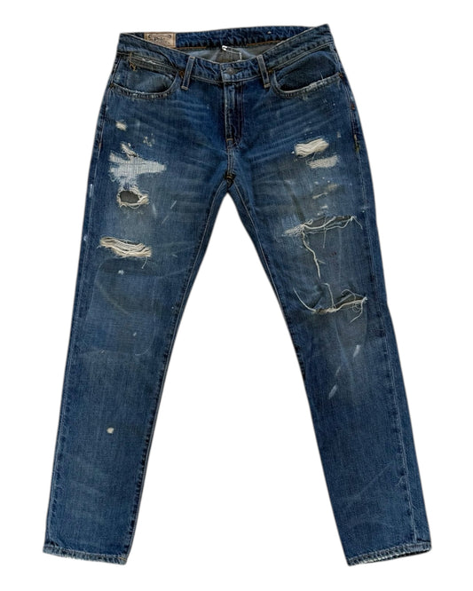 Pre-Loved Ralph Lauren Distressed Boyfriend Jeans