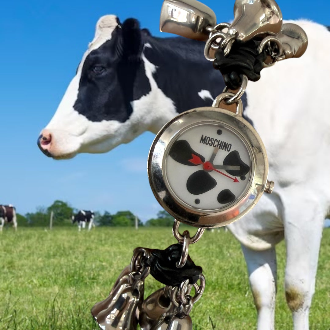 Vintage Moschino Cow Watch