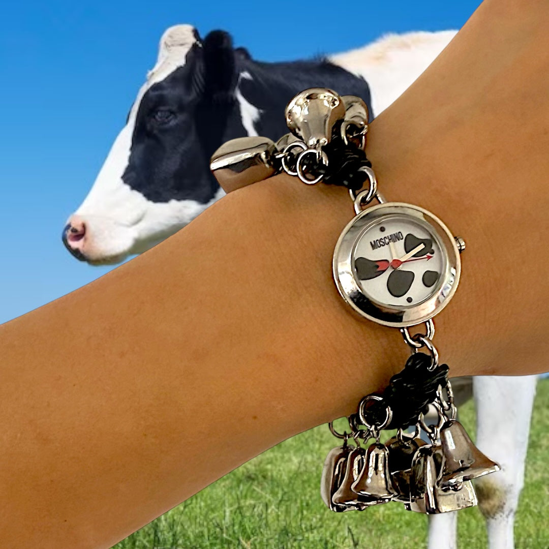 Vintage Moschino Cow Watch